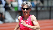 Olympic gold medalist, Joan Benoit Samuelson